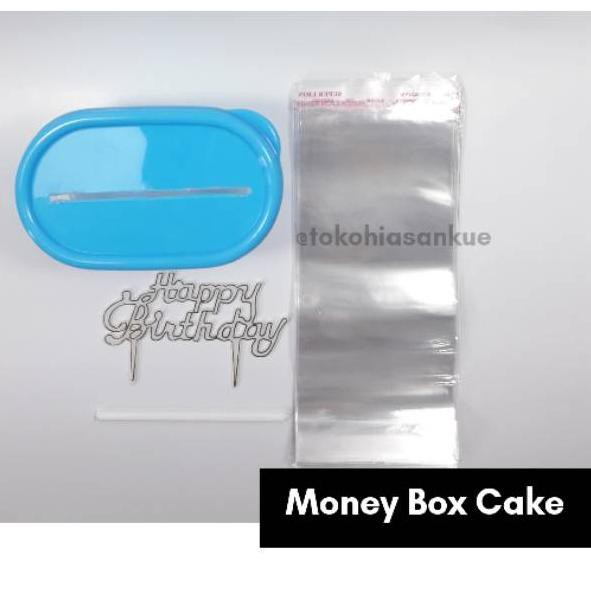 【GROSIR】 Kotak uang / money box untuk money cake/ tarik uang