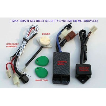 Alarm Motor Honda Vario ZG B-51 110 Fi Injection i-Max Digital Smart Key