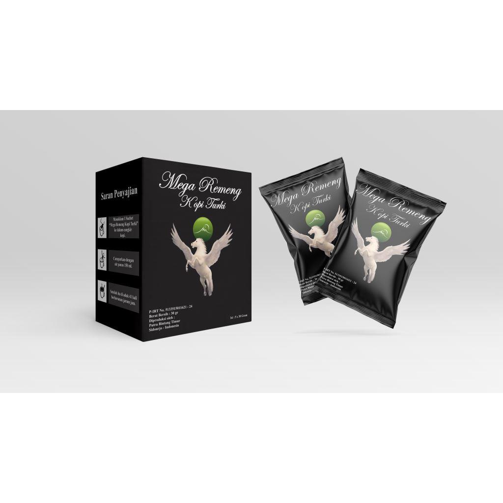 

Kopi Turki Mega Remeng 1 Dus (isi 5 sachet @30gr)