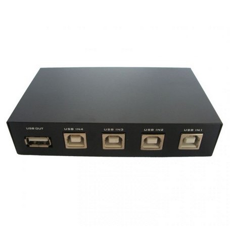 Data Switch USB/Manual Switch Printer 4port