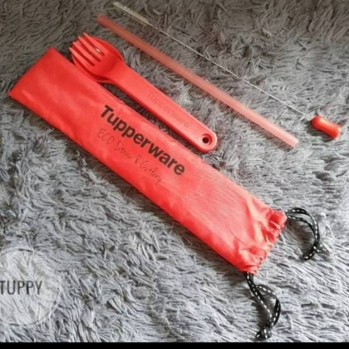 Tupperware Eco Straw & Cutlery