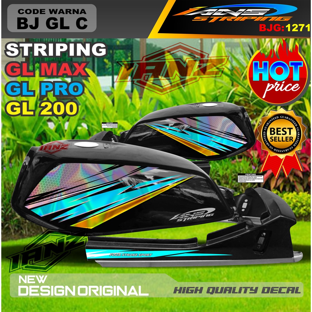 STRIPING CUSTOM GL 2000 GL MAX GL PRO / STRIPING GL VARIASI HOLOGRAM / STRIPING GL HOLOGRAM