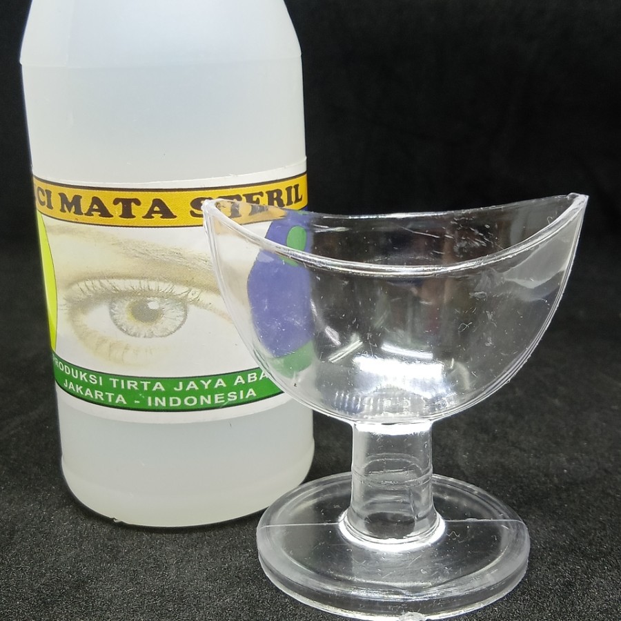 Boorwater Boor Water Obat Kompres + Pencuci Mata Sterile gelas cairan cuci mata boorwater