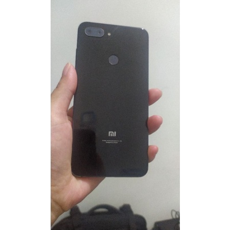 Hp Xiaomi Mi 8 lite Black second Ram 6/128GB (SOLD COD)