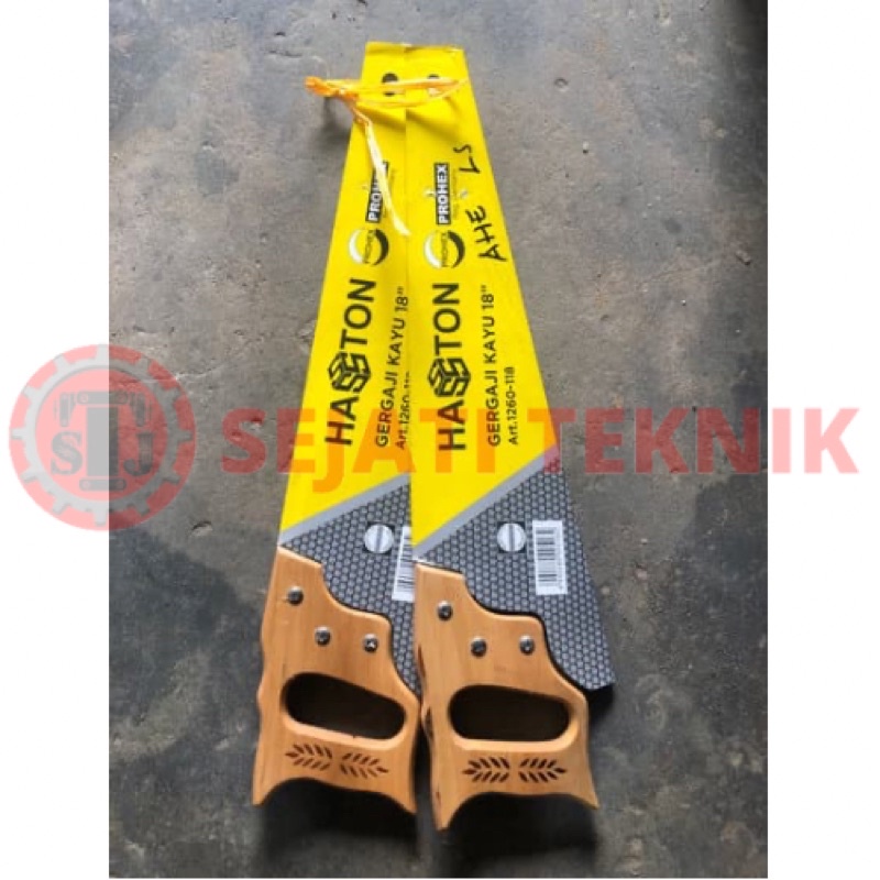 gergaji kayu 18 inci hasston prohex super carbon steel blade gergaji tangan 18 inci gergaji kayu tan