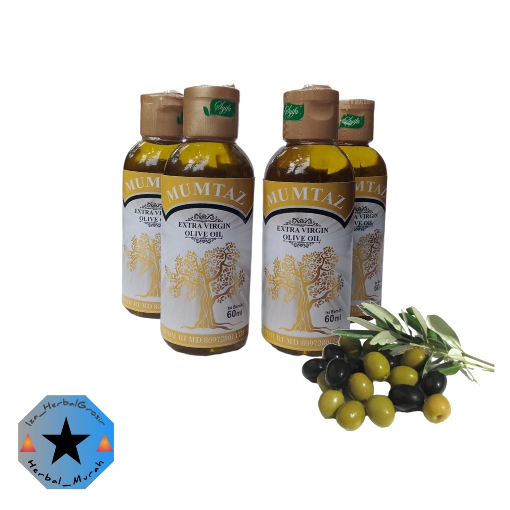 Minyak Zaitun Mumtaz 60 ML Extra Virgin Original
