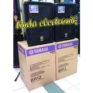 speaker pasif yamaha br12 yamaha br 12 garansi resmi original 12 inch 2 buah