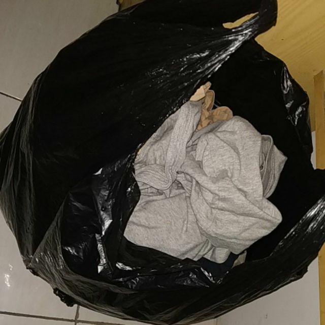 35 X 55 Kantong Plastik Kresek Loco Hitam Tipis Murah Harga Ekonomis