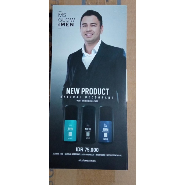 Brosur / Katalog Produk MEN MS Glow