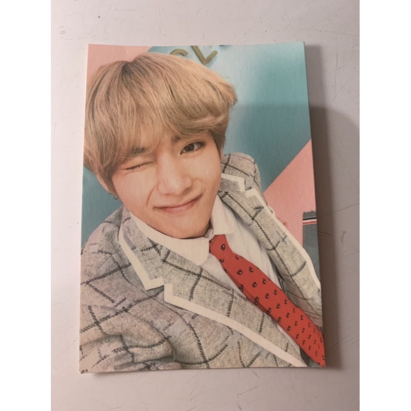 HEA PC BINDER Taehyung V Happy Ever After Photocard BTS