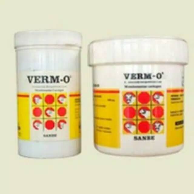 VERM O 1BOX Obat cacing sapi/ kambing/ ternak isi 42bolus