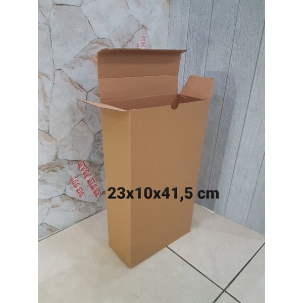 

Kardus Box uk. 23x10x41,5 cm Kotak karton Die cut