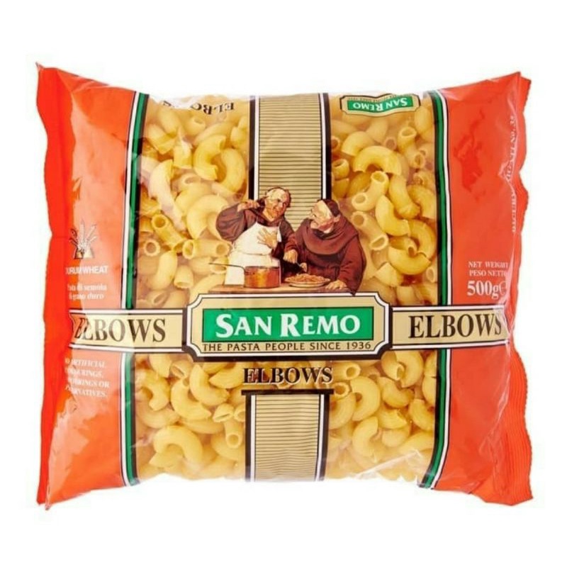 

San Remo Pasta Elbow 500gr / Macaroni