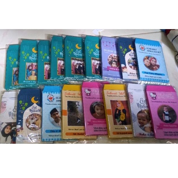 

Amplop Lebaran Custom/Angpao Foto murah panjang