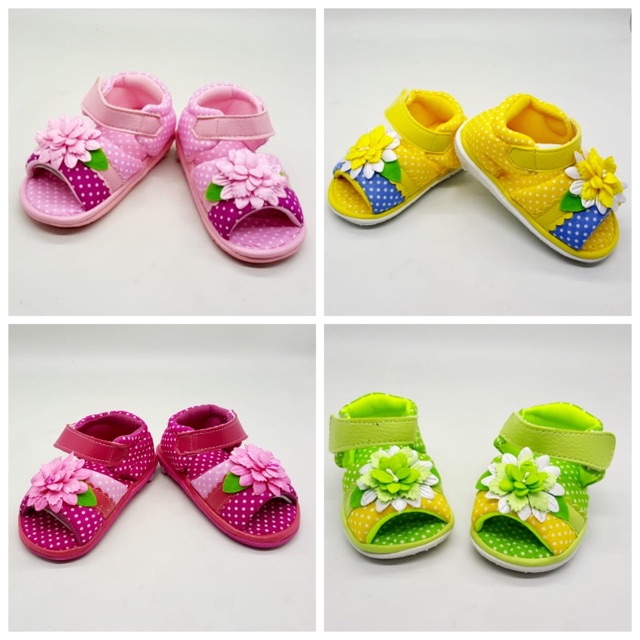 Lusty Bunny Sepatu Sandal Anak Cewek Polkadot Bunga