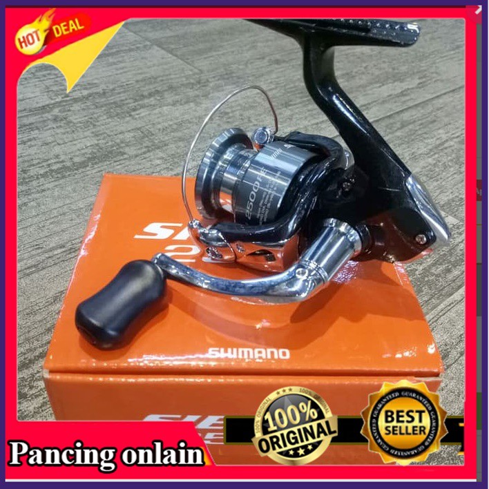 Reel Pancing Shimano 2500 Gulungan Pancing Shimano Sienna 2500 FE 1+1bb alat Pancing Ball Bearing
