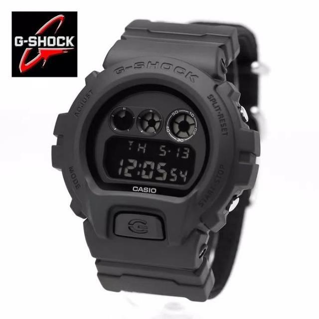[SC] Jam Tangan Pria Casio G_SHOCK Digital DW6900 Full Black