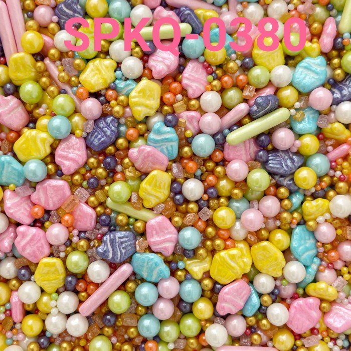 

SPKQ-0380 SPRINKLES SPRINKLE SPRINGKEL 250GR MUTIARA CUPCAKE DISKON GEDE