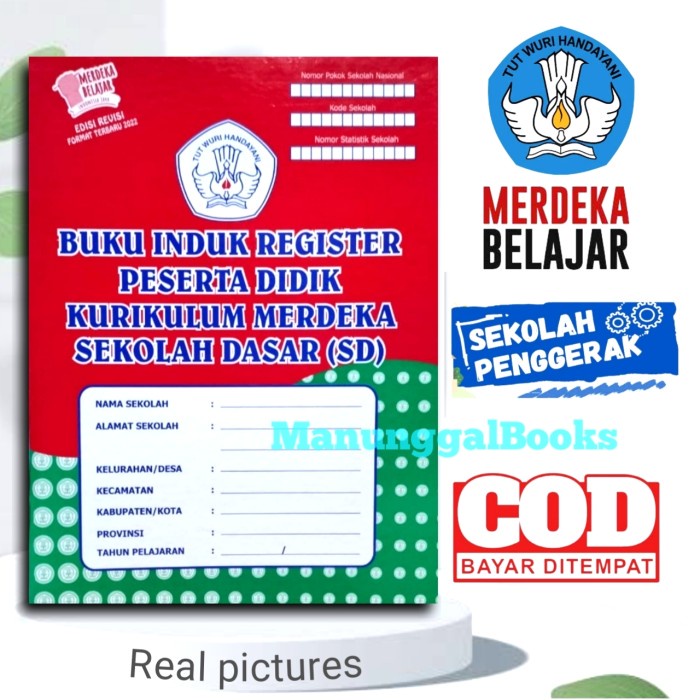 

Buku Induk Kurikulum Merdeka / Sekolah Penggerak Buku Administrasi