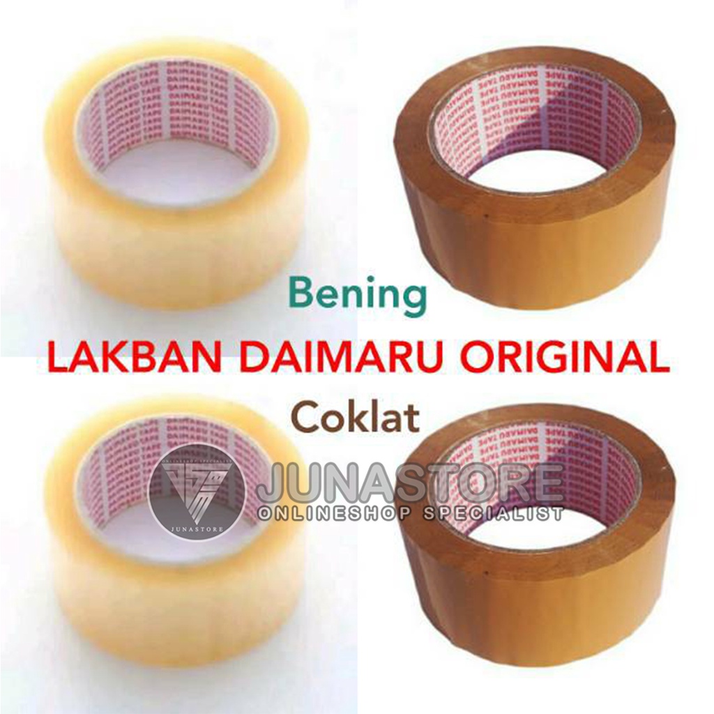 

Lakban OPP DAIMARU 2 inch (48mm x 90yard)