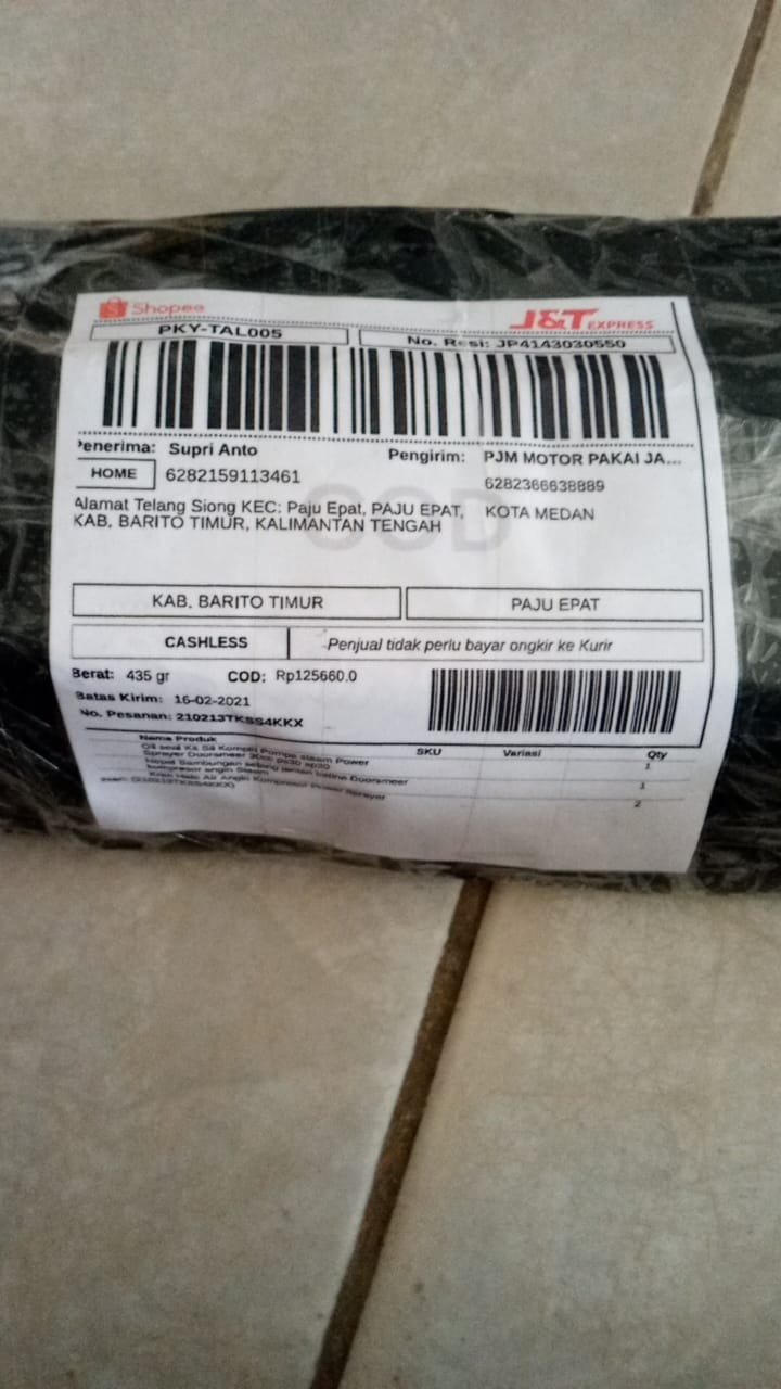 Oil Seal Kit Sil Komplit Pompa Steam Power Sprayer Doorsmeer 30cc  Ps30 Sp30