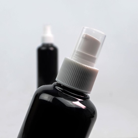 BABEE - BOTOL PLASTIK 250ML PUMP TREATMENT HITAM / BOTOL TREATMENT 250 ML HITAM / BOTOL ISI ULANG [HARGA GROSIR]