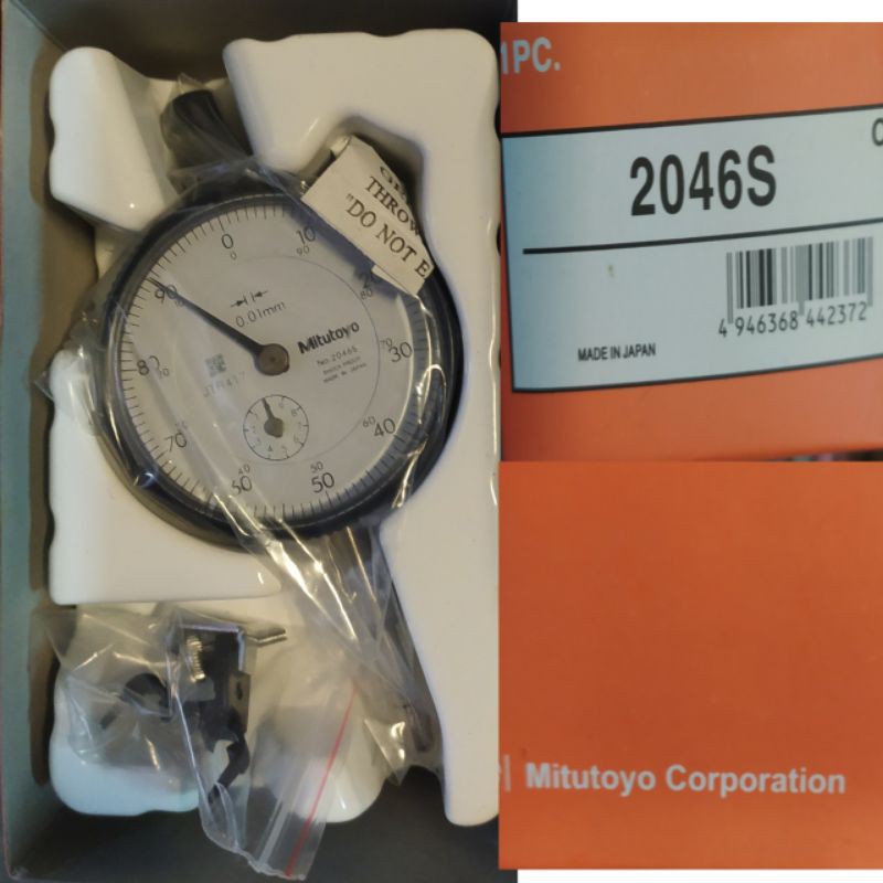 Dial indicator 2046S Dial gauge 10 mm MITUTOYO Original