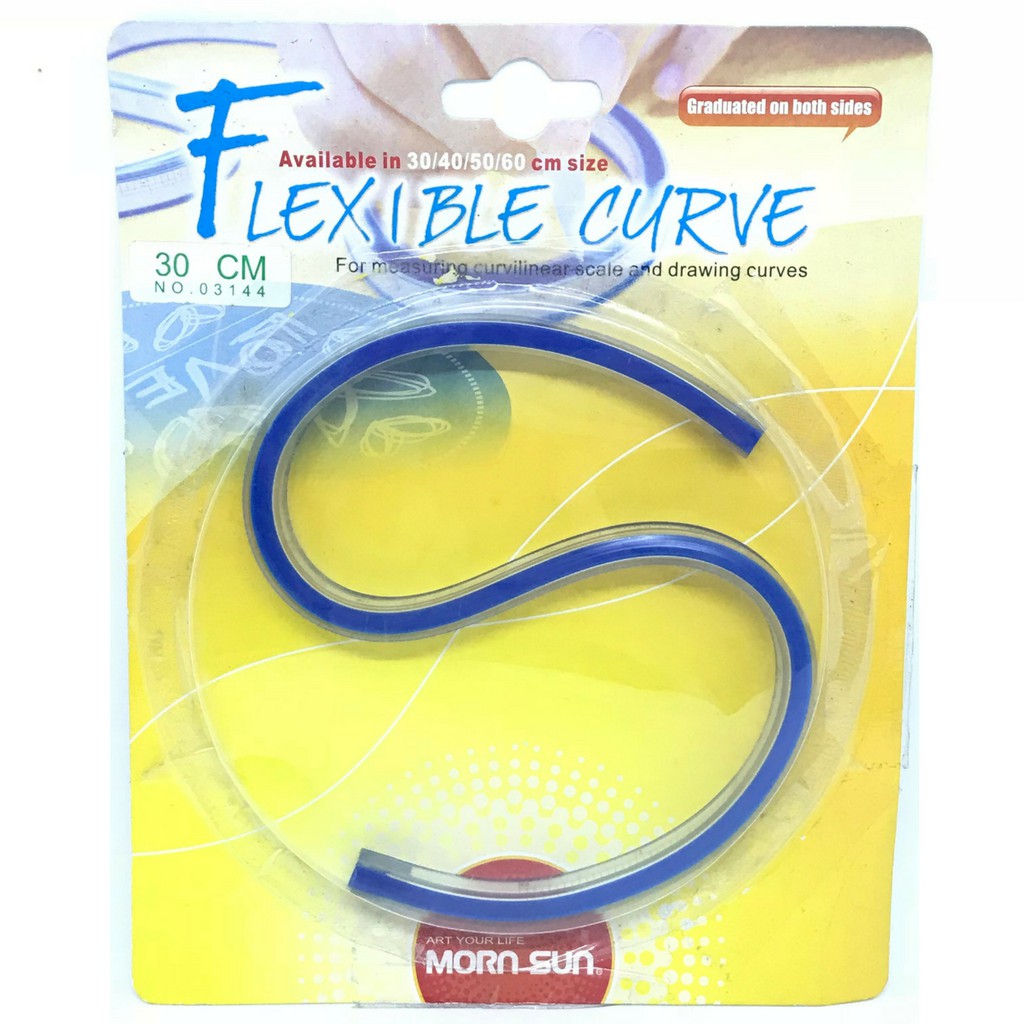 

Morn Sun Flexible Curve Ruler 30cm