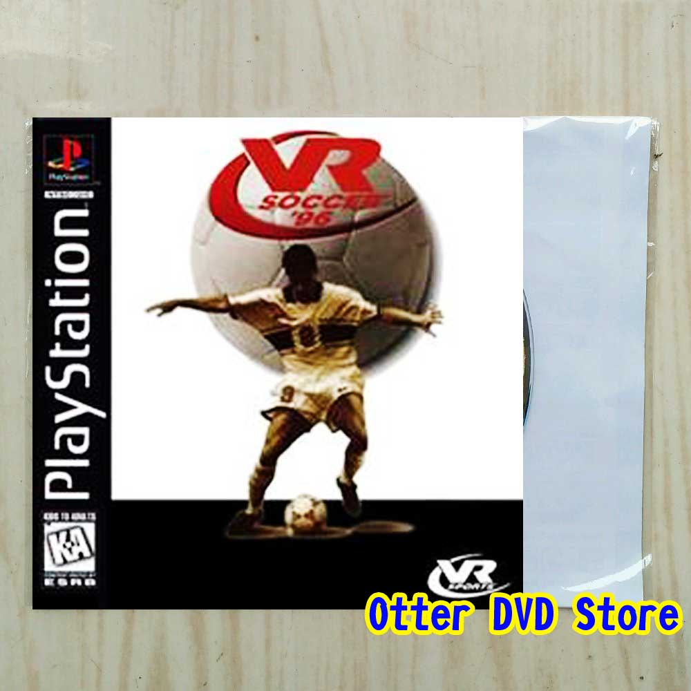 Kaset CD Game Ps1 Ps 1 VR Soccer '96