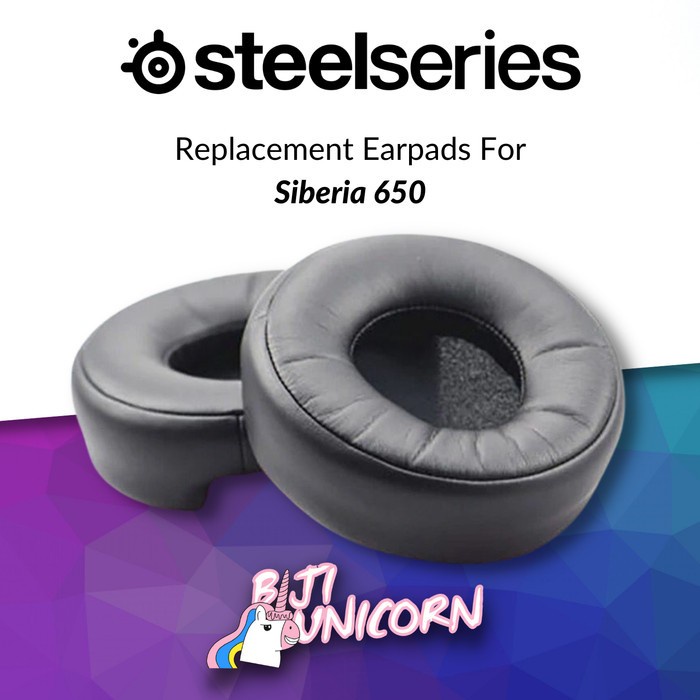 Earpad Ear Pad Foam Bantalan Busa Steelseries Siberia 650 Elite Prism