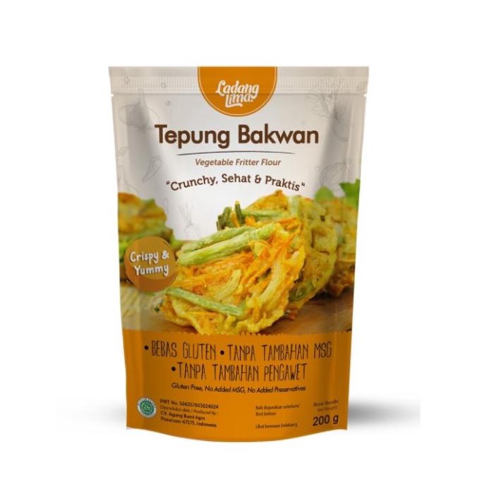 

Ladang Lima Tepung Bakwan 200gr - Tepung Bakwan Goreng