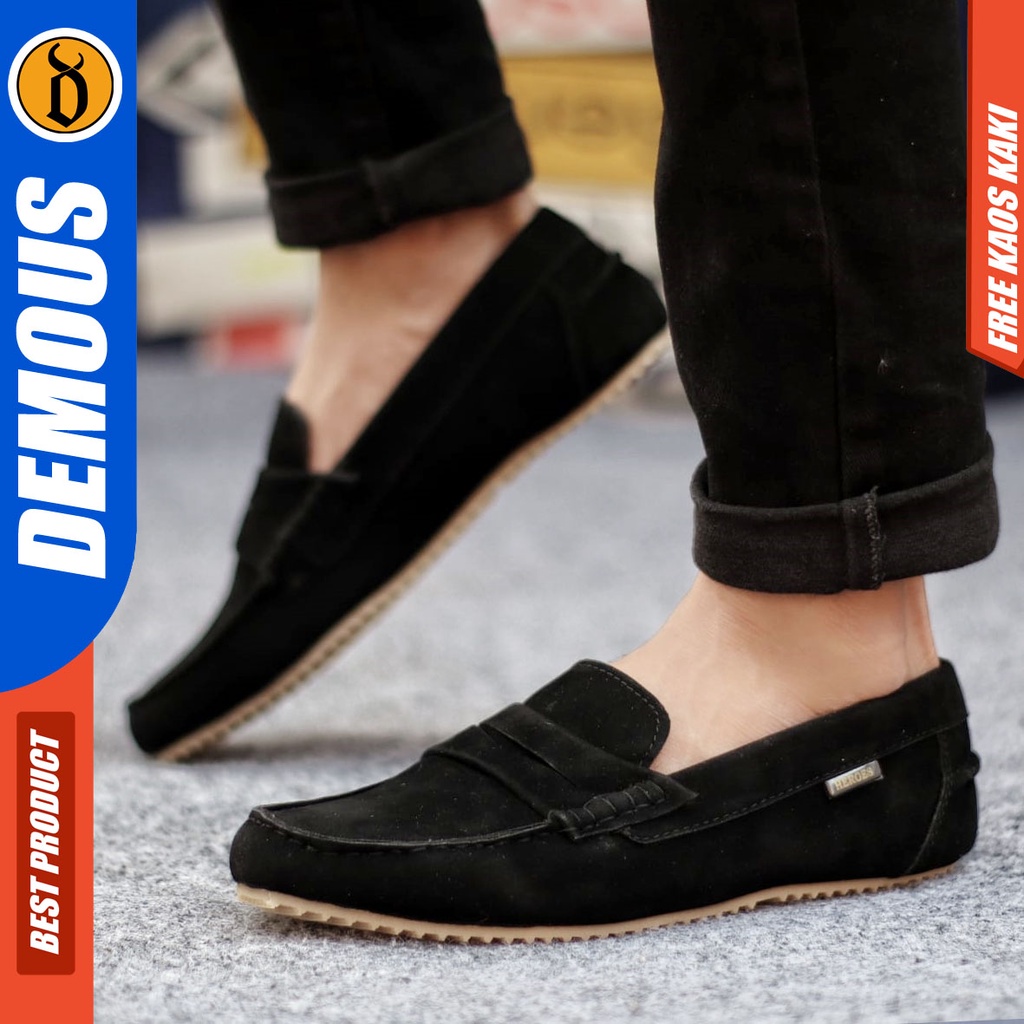 DEMOUS NOAH Sepatu Casual Slip On Pria