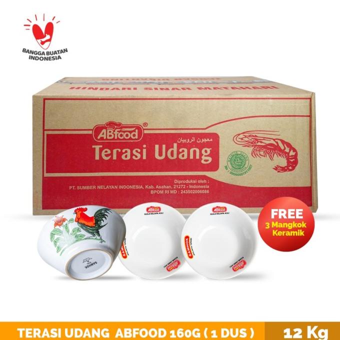 

siap kirim] TERASI UDANG ASLI BERKUALITAS BANGKA ABFOOD 160 GR (1 DUS)