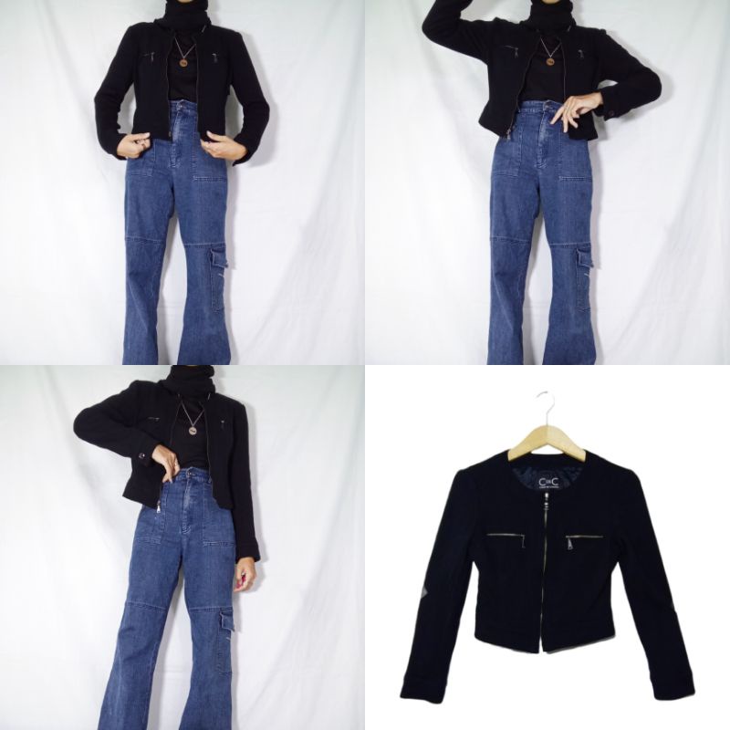 (TERBARU 8/6/22 slide 27-38) THRIFT VINTAGE JAKET OVERSIZE MURAH-33. S fit M (47×84)
