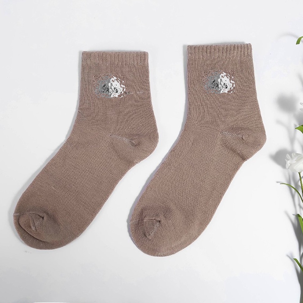 HC Kaos Kaki Tinggi Karakkter Kartun Kpop Bahan Adem Kaos Kaki Panjang Karakter Import-8