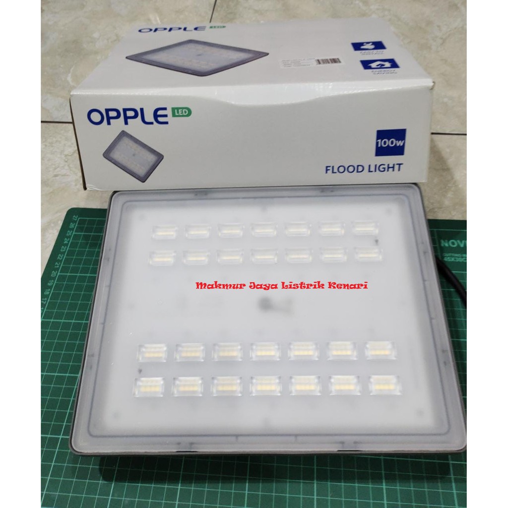 Floodlight ESII 100 Watt Opple 100w Lampu Tembak Sorot Putih Kuning