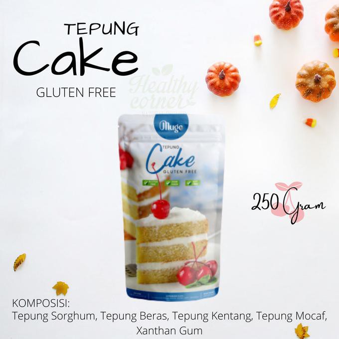 

Mugo - Tepung Cake Gluten Free Premix Siap Pakai 250 g BERGARANSI