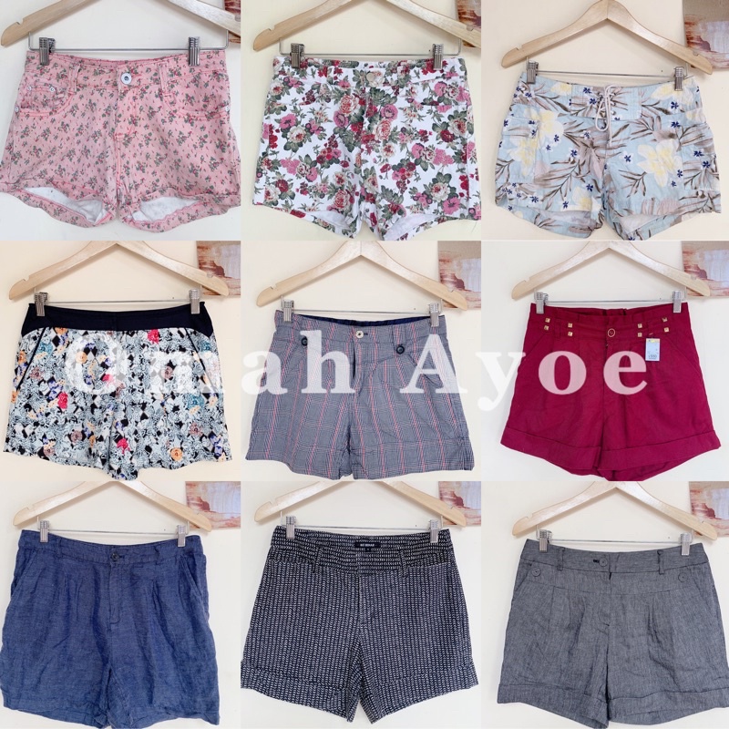 THRIFT HOTPANTS PREMIUM / CELANA PENDEK WANITA