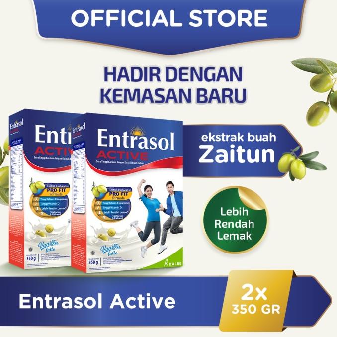 

[COD] Entrasol Twinpack Active Vanilla Latte 350g [COD]