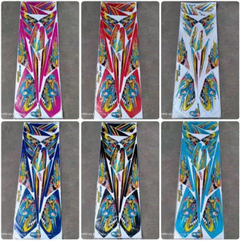 bisa COD STRIPING VARIASI VIXION old Vixion Lama design wanita berhijab