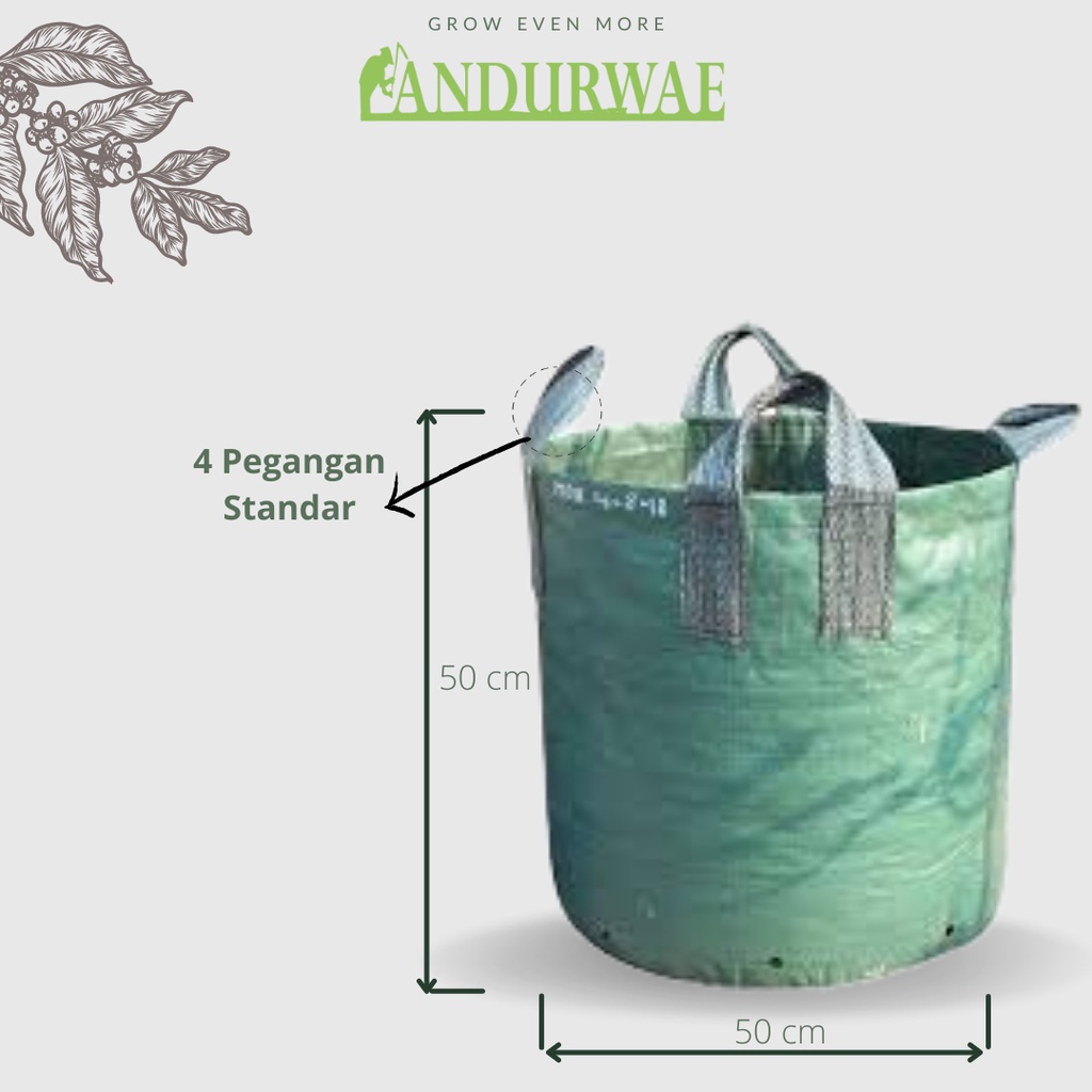 Planter Bag 100 Liter Easy Grow