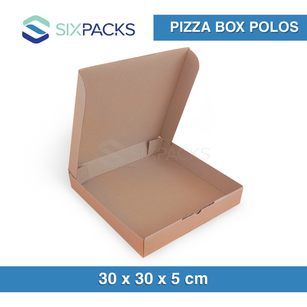 

PIZZA BOX POLOS 30x30x5 CM / KARDUS HAMPERS
