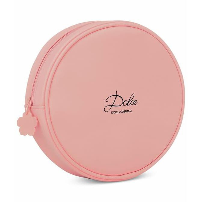 Top! Dolce & Gabbana Pink Sakura Makeup Pouch ( LIMITED ) STOK TERBATAS