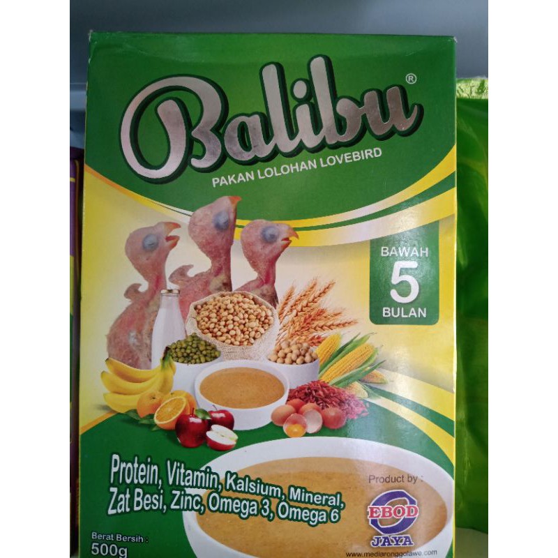BUBUR LOLOHAN LOVEBIRD BALIBU