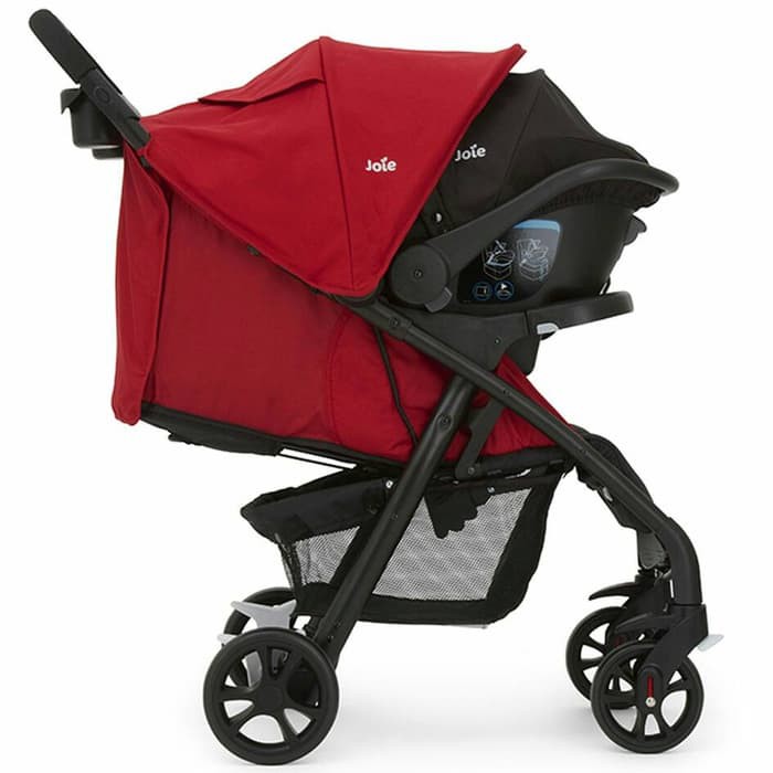 joie travel system red