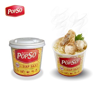 PopSo Bakso Cup Paket isi 12 cup 350 gr x 12 cup 