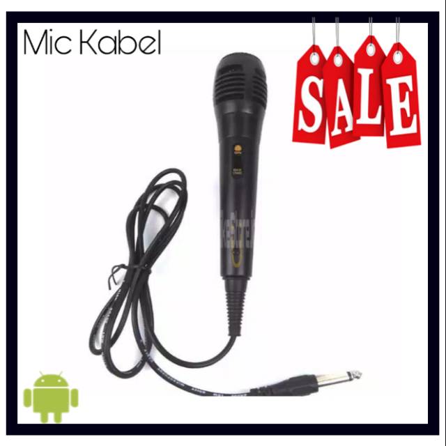 MIC MICROFON KABEL MEDAN TERMURAH Non Box