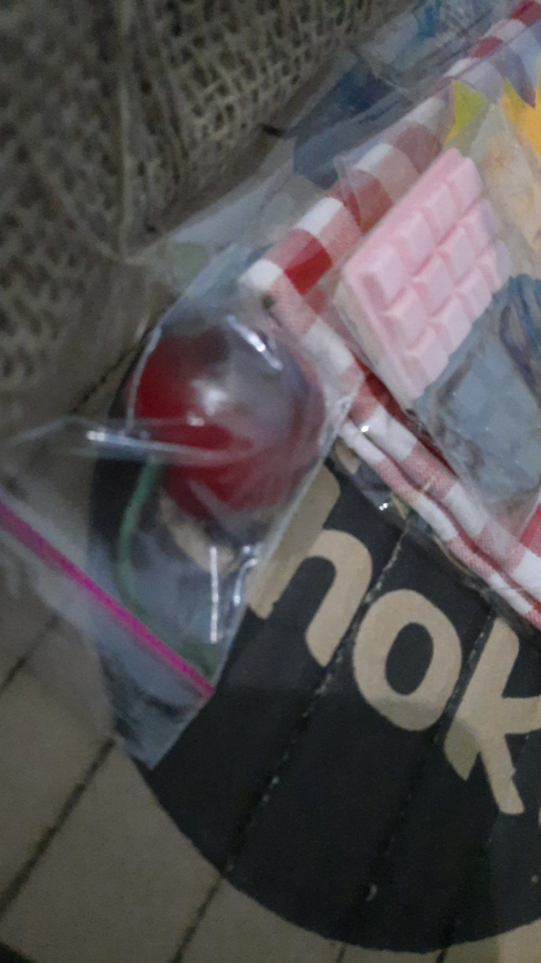 Buah Cherry Artificial ( Min Order 10pc )