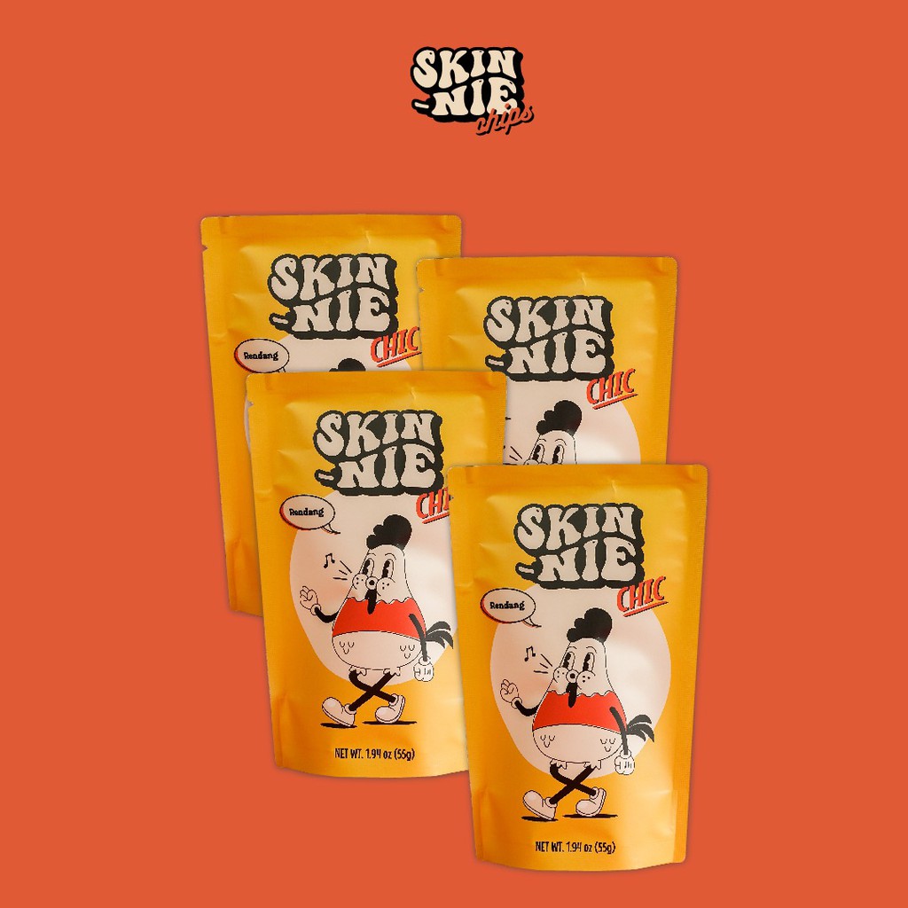 

Paket Bundle SKIN-NIE Chic (4 pcs) / Keripik kulit / skinnie