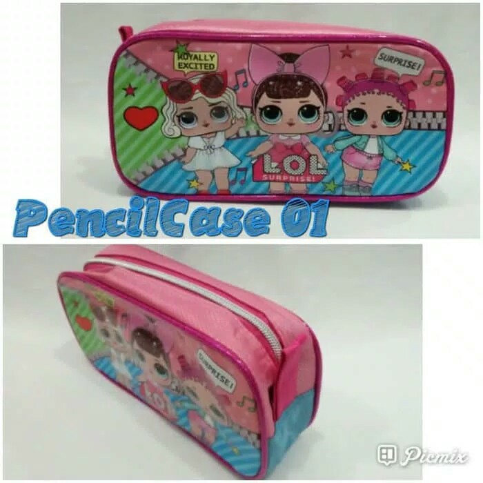 

Tempat Pensil Kotak Pensil Glitter Gambar Karakter LOL Surprise